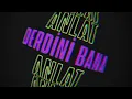 Ufuk Beydemir - Derdini Bana Anlat (Lyric Video)