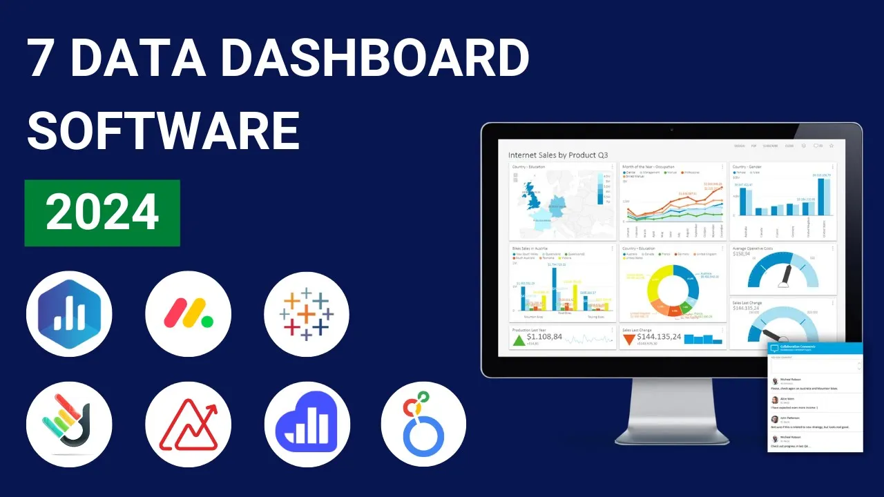 7 Best Dashboard Software Tools in 2024 [Full Software Demo]