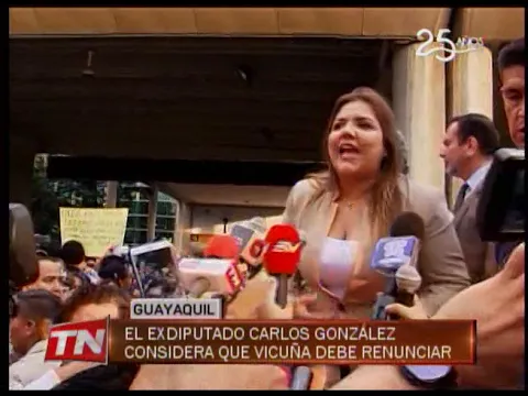 Ex diputado Carlos Gonzalez considera que Vicuña debe renunciar