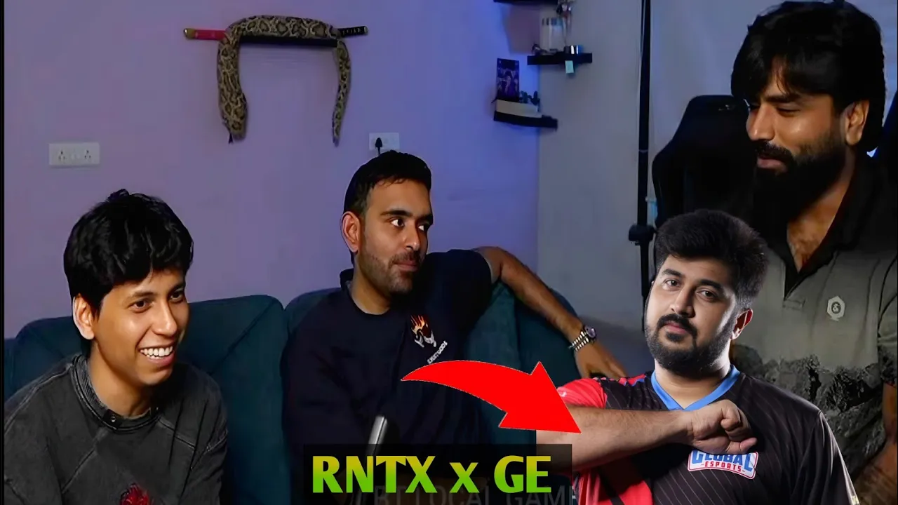 *Sensei talk about on RNTX x GE Collab with GHATAK Bhau and ROHIT bhai * 🔥
