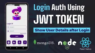 Login Authentication in React Native using JWT Token React Native Node JS Mongo DB Tutorial