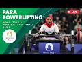 Para Powerlifting - Men's -72kg \u0026 Women's -61kg Finals | Day 9 | Paris 2024 Paralympics
