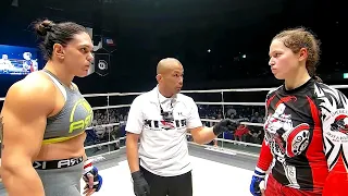 Gabi Garcia Brazil vs Anna Malyukova Russia MMA fight