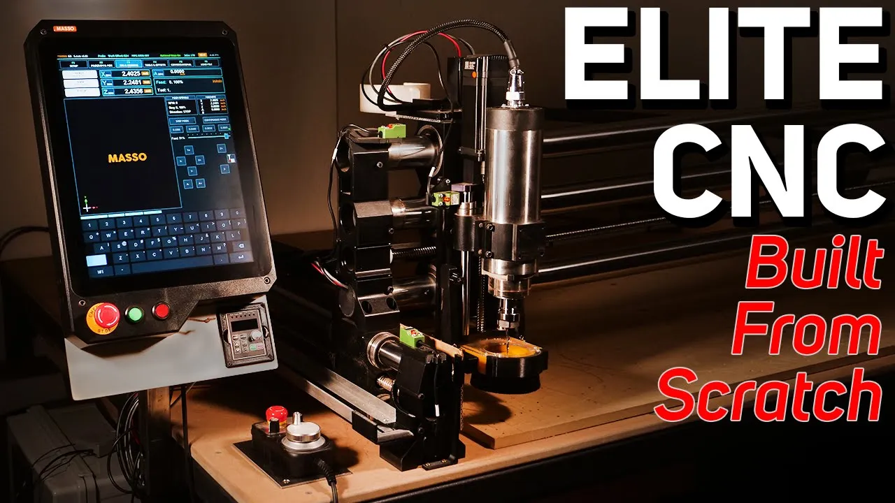 I couldn't wait so I built my own ELITE cnc machine