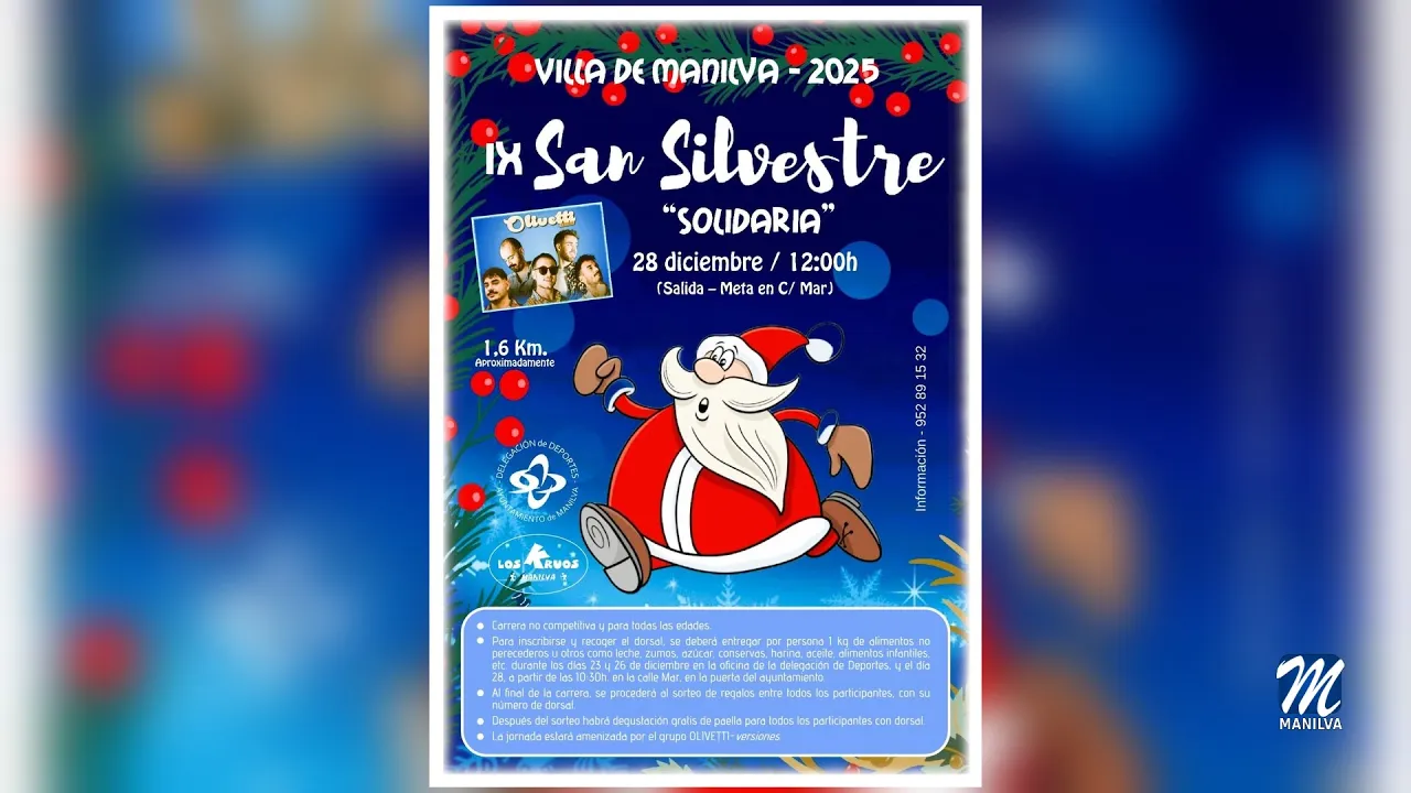 Recogida de dorsales para la IX San Silvestre Solidaria de Manilva