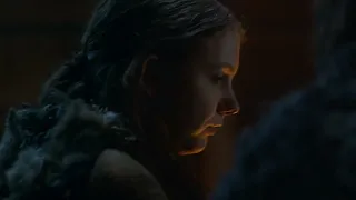 game of thrones s03e08 sam kills a white walker to protect the baby