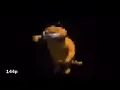 Garfield dancing to Happy but it’s low quality