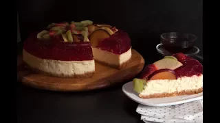 طريقة تحضير تشيز كيك الفراولة مع محمد حامد 