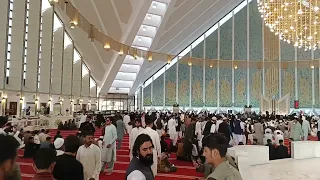 صلاة العيد في مسجد الملك فيصل 2025 