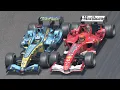 Lagu Michael Schumacher vs Fernando Alonso | Ferrari 248 F1 vs Renault R26 | F1 2006 at Monza