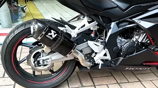 Akrapovic Honda CBR250RR 17 slip-on Carbon Logo Aluminium BY TPpowersport group