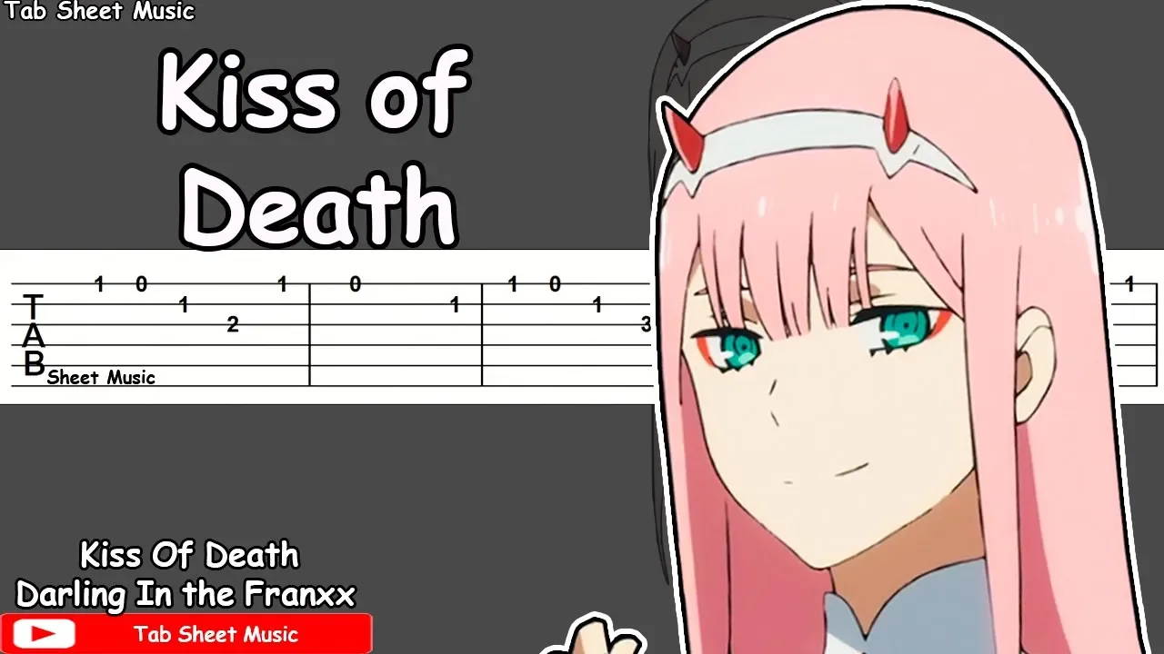 Darling in the FranXX OP - Kiss Of Death Guitar Tutorial