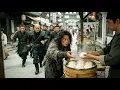 Lagu Kung Fu Movie! The filthy beggar begging for buns is a hidden master, beating down a group of thugs!
