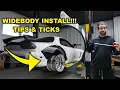RX7 WIDEBODY INSTALL TIPS AND TRICKS