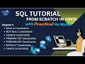 SQL Tutorial Understanding Constraints - Primary Key Foreign Key Not Null Check and Default