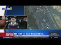 Motorcyclist killed in traffic crash on 405 Freeway in Seal Beach
