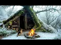 Download Lagu Building A STRONG Log Cabin Shelter In The Wilderness