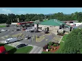 Pilot Truck Stop in Dalton Georgia Drone View