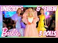 Opening 3 Barbie Signature Dolls