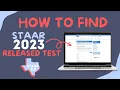 How to Find the 2023 STAAR Reading Test Full Tutorial