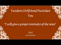 F4F TW Yandere Girlfriend Punishes You SFW Lesbian Roleplay