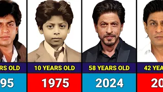 Shah Rukh Khan Transformation From 1 To 58 Years Old 