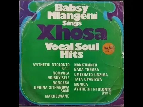 Download MP3 Babsy Mlangeni - Monica (1982)