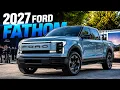 2027 Ford Fathom FIRST LOOK 28 350 Electric Pickup Is Here