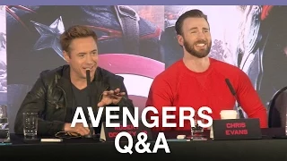 Avengers Age of Ultron - European press conference in full