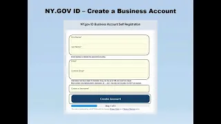 PSP - NY GOV ID Account Instruction