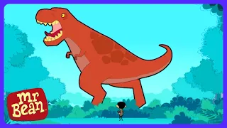 Mr. Bean - ¡Encontré un dinosaurio real! 🦖 | Dibujos Infantiles | WildBrain Niños