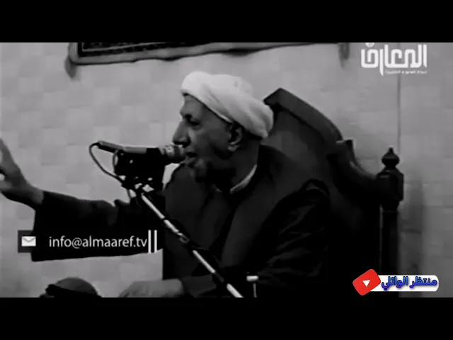 ⁣عميد المنبر الحسيني - لابد من وجود رقيب داخلي علئ افعالك...