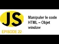 JAVASCRIPT FACILE - Manipuler le code HTML