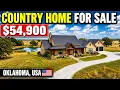 Cheap Oklahoma Farmhouse With 21 7 Acres of Land for Sale Only 54 900 USA Property Tour
