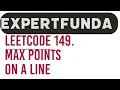 149 Max Points on a Line Java Solution