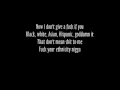 Lagu Kendrick Lamar - Fuck Your Ethnicity Lyrics [Explicit]