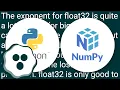What should I worry about if I compress float64 array to float32 in numpy