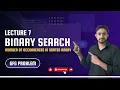 Number of Occurrences in Sorted Array Binary Search DSA Interview Series