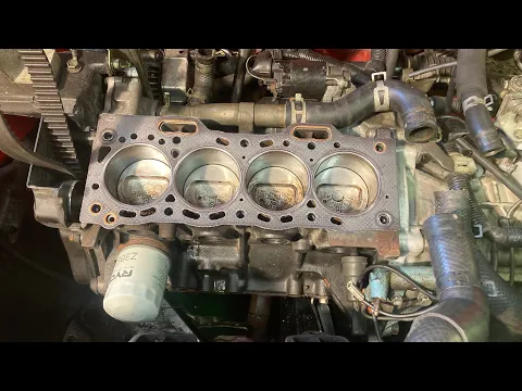 Download MP3 Toyota 2E engine failed cheap head gasket - repair