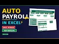 Payroll Calculator Payslip Generator in Excel Fully Automated HR Tool