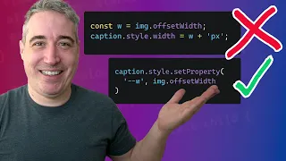 Let CSS do the work