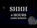 Shhh Sound for Baby Sleep 4 Hours Shusher White Noise Dark Screen