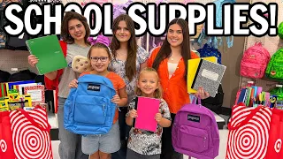 BACK to SCHOOL SUPPLiES SHOPPiNG w/ My 5 KiDS *2026* ✏️📚