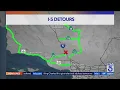 Northbound 5 Freeway will be closed in Castaic for 5 nights starting Thursday