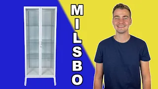 Easy To Follow MILSBO Glass Door Cabinet IKEA Tutorial