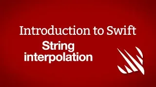 Introduction to Swift String interpolation
