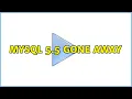 MySQL 5 5 Gone Away 3 Solutions