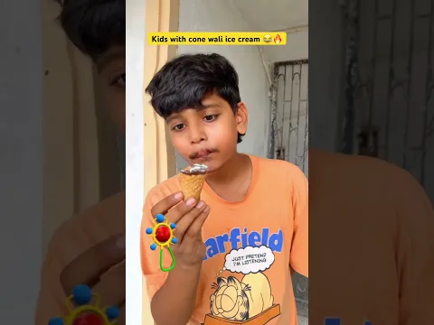 Bache aur cone wali ice cream 😂🔥| indian family #shorts #indian #comedy #chaman #relatable #funny
