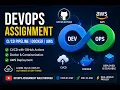 DevOps Assignment Pipeline with GitHub Actions Docker AWS