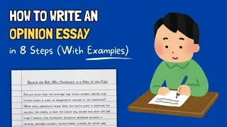 How To Write An Opinion Essay in 8 Steps with examples